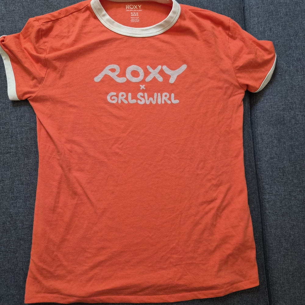 Roxy & Grlswirl Orange T-Shirt
